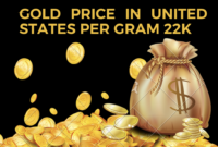 Gold Price in United States per Gram 22K