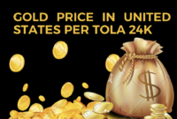 Gold Price in United States per Tola 24K